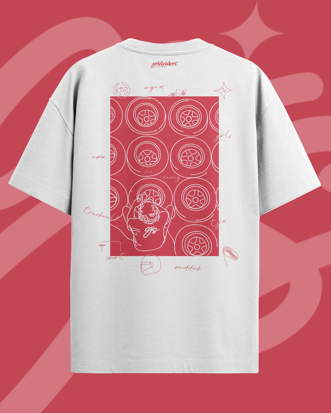 T-shirt unisexe - "Not racing right now"